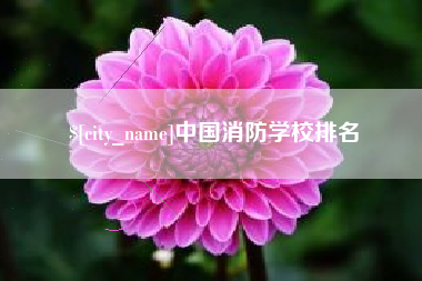 许昌中国消防学校排名