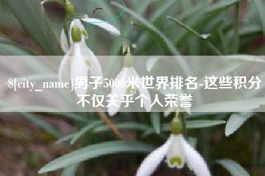 许昌男子5000米世界排名-这些积分不仅关乎个人荣誉