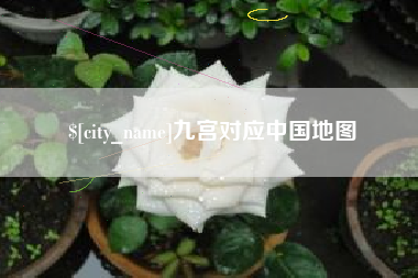 许昌九宫对应中国地图
