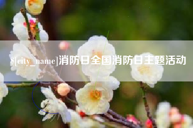 许昌消防日全国消防日主题活动