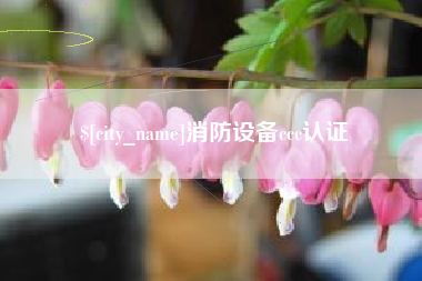许昌消防设备ccc认证