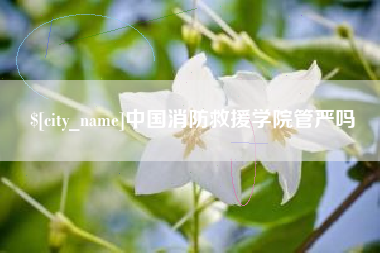 许昌中国消防救援学院管严吗
