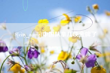许昌中国队拿几块金牌了