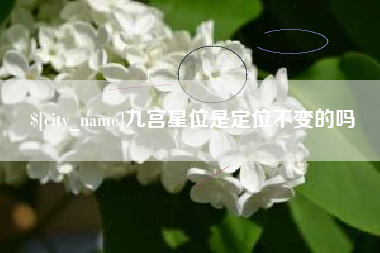许昌九宫星位是定位不变的吗
