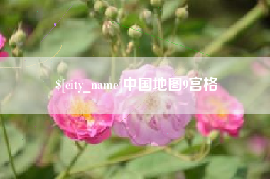 许昌中国地图9宫格