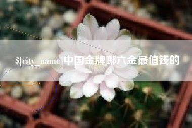 许昌中国金牌哪六金最值钱的
