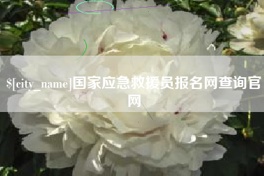 许昌国家应急救援员报名网查询官网