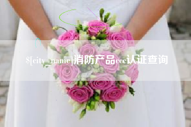 许昌消防产品ccc认证查询