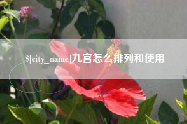 许昌九宫怎么排列和使用