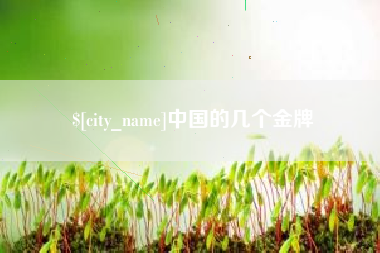 许昌中国的几个金牌
